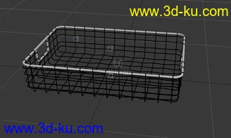 3D打印模型钢丝篮子的图片