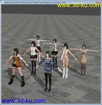 3D打印模型零系列女主角的图片