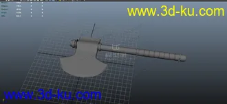 3D打印模型影视斧头的图片