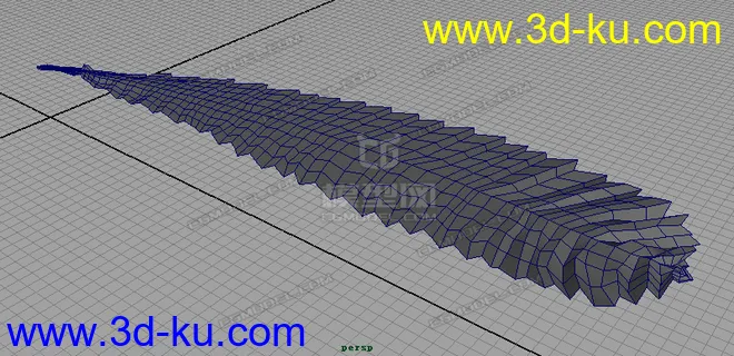 分享一片叶子模型的图片1