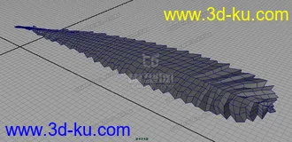 3D打印模型分享一片叶子的图片