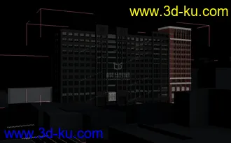 3D打印模型商务楼的图片