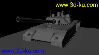 3D打印模型坦克T14阿塔那的图片