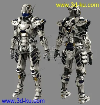 3D打印模型一个机器人的图片