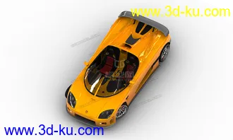 3D打印模型电影级别超跑    科尼赛克的图片