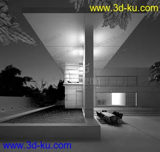 3D打印模型一个超写实的夜景的图片