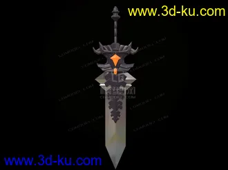 3D打印模型DNF 荒古巨剑的图片
