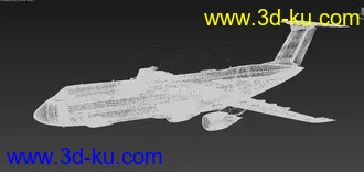 3D打印模型c-5运输机的图片