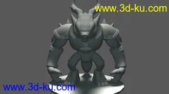 3D打印模型龙战士的图片