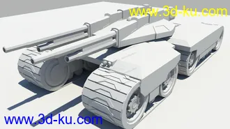3D打印模型坦克的图片