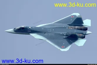 3D打印模型俄罗斯第四代战斗机 T-50的图片