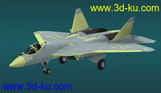 3D打印模型俄罗斯第四代战斗机 T-50的图片