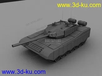 3D打印模型99主战重型坦克的图片