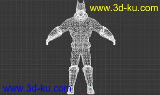 3D打印模型Batman带贴图的图片