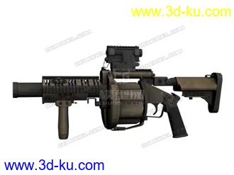 3D打印模型M32榴弹发射器 多迷彩的图片