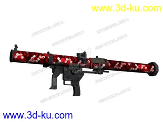 3D打印模型SMAW BF4破解模 多迷彩的图片