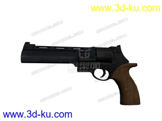 3D打印模型U6左轮手炮 多迷彩 BF4破解的图片