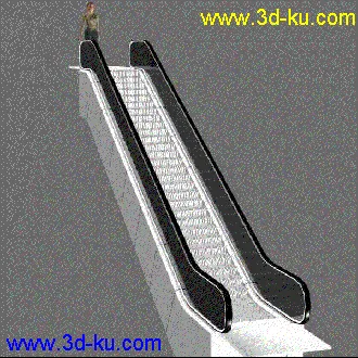 3D打印模型乘坐电动扶梯-下行的图片