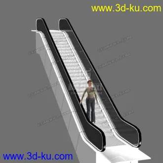 3D打印模型乘坐电动扶梯-下行的图片
