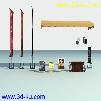 3D打印模型免费CG 商业小品 单独整理好 方便项目使用的图片