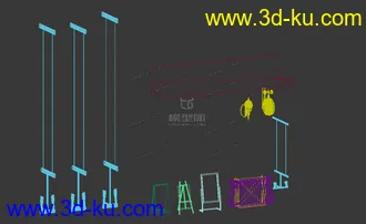 3D打印模型免费CG 商业小品 单独整理好 方便项目使用的图片