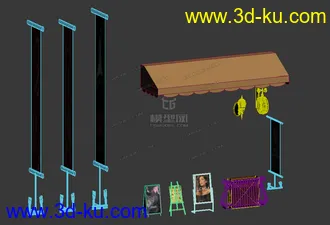 3D打印模型免费CG 商业小品 单独整理好 方便项目使用的图片