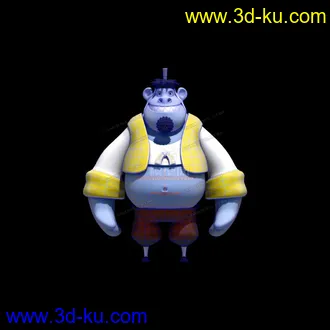 3D打印模型大毛怪的图片