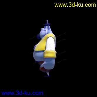 3D打印模型大毛怪的图片