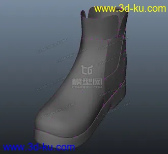 3D打印模型小皮鞋的图片