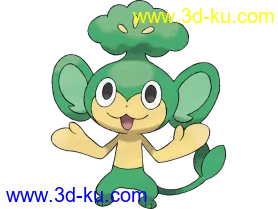 3D打印模型3D打印神奇宝贝511-516的图片