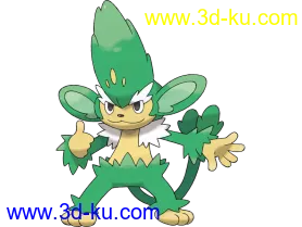3D打印模型3D打印神奇宝贝511-516的图片
