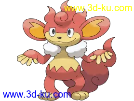 3D打印模型3D打印神奇宝贝511-516的图片