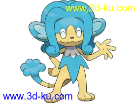 3D打印模型3D打印神奇宝贝511-516的图片