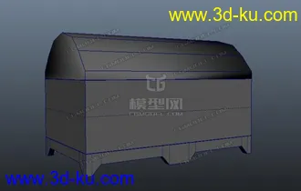 3D打印模型游戏宝箱，游戏盒子的图片