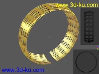 3D打印模型手镯的图片