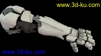 3D打印模型敬天柱大哥的手臂的图片