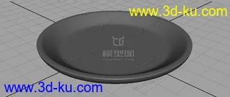 3D打印模型一个盘子的图片