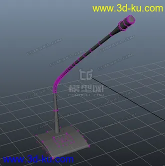 3D打印模型麦克风的图片