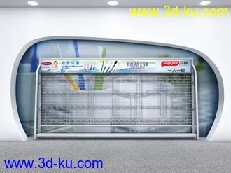 3D打印模型展厅一角的图片
