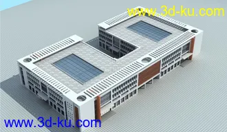 3D打印模型物流办公楼 免费的图片