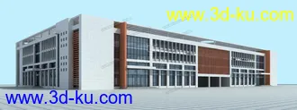 3D打印模型物流办公楼 免费的图片