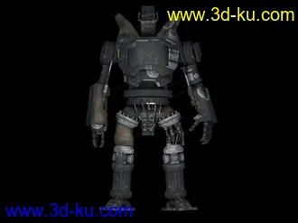 3D打印模型废铁机器人的图片