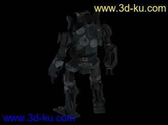 3D打印模型废铁机器人的图片