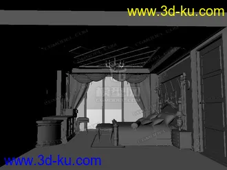 3D打印模型卧室的图片