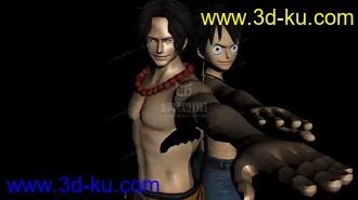 3D打印模型海贼王——艾斯的图片