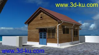 3D打印模型小屋的图片
