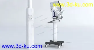 3D打印模型医疗设备 氧气机 无影灯 化验 彩超机 B超的图片