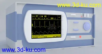 3D打印模型医疗设备 氧气机 无影灯 化验 彩超机 B超的图片