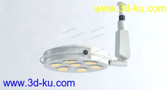 3D打印模型医疗设备 氧气机 无影灯 化验 彩超机 B超的图片