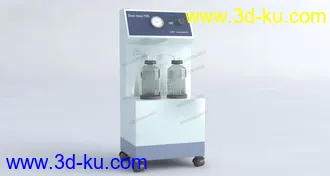 3D打印模型医疗设备 氧气机 无影灯 化验 彩超机 B超的图片